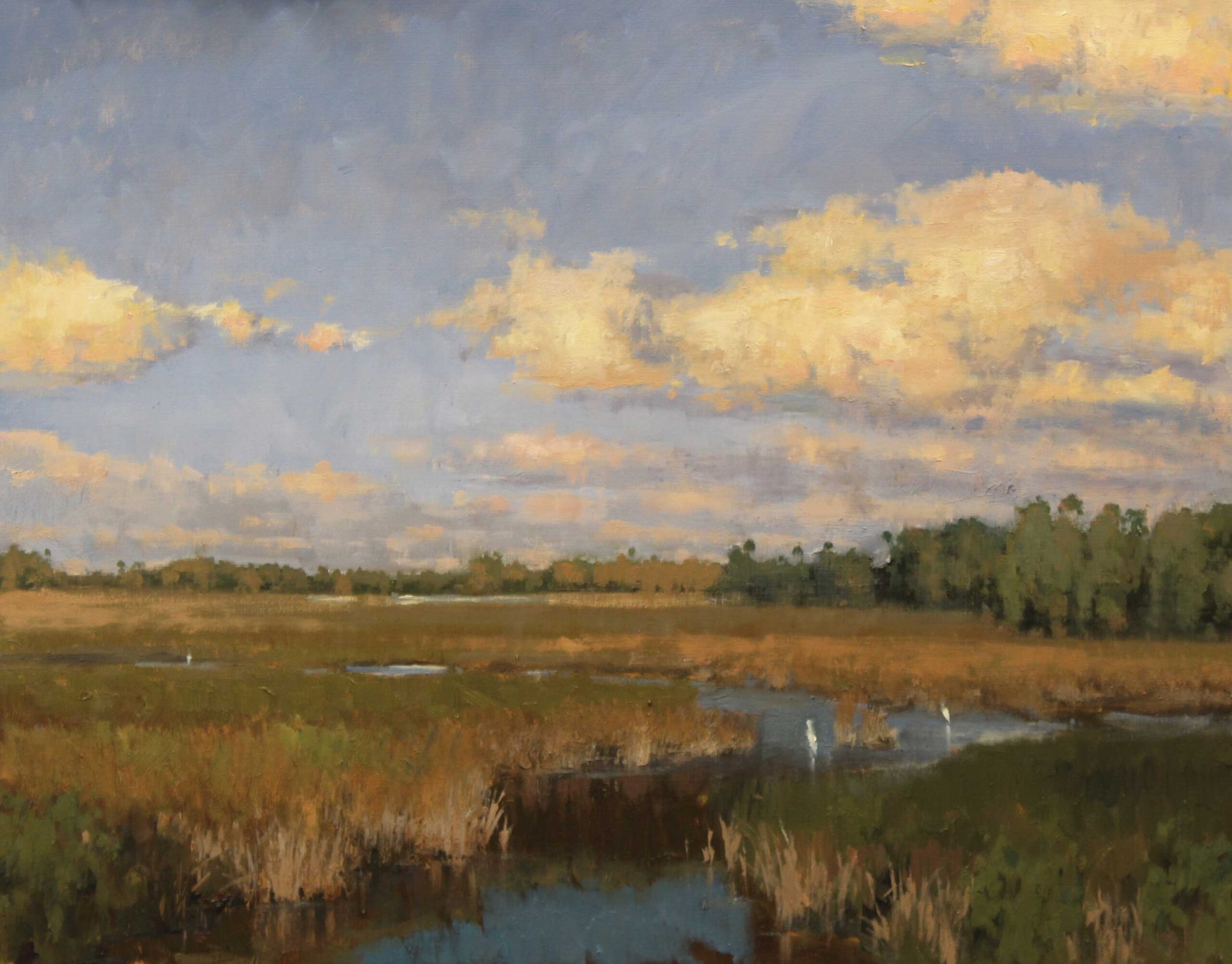 Roger Dale Brown, "Color of Summer," 2020, oil on linen, 24 x 30 in., collection of the artist