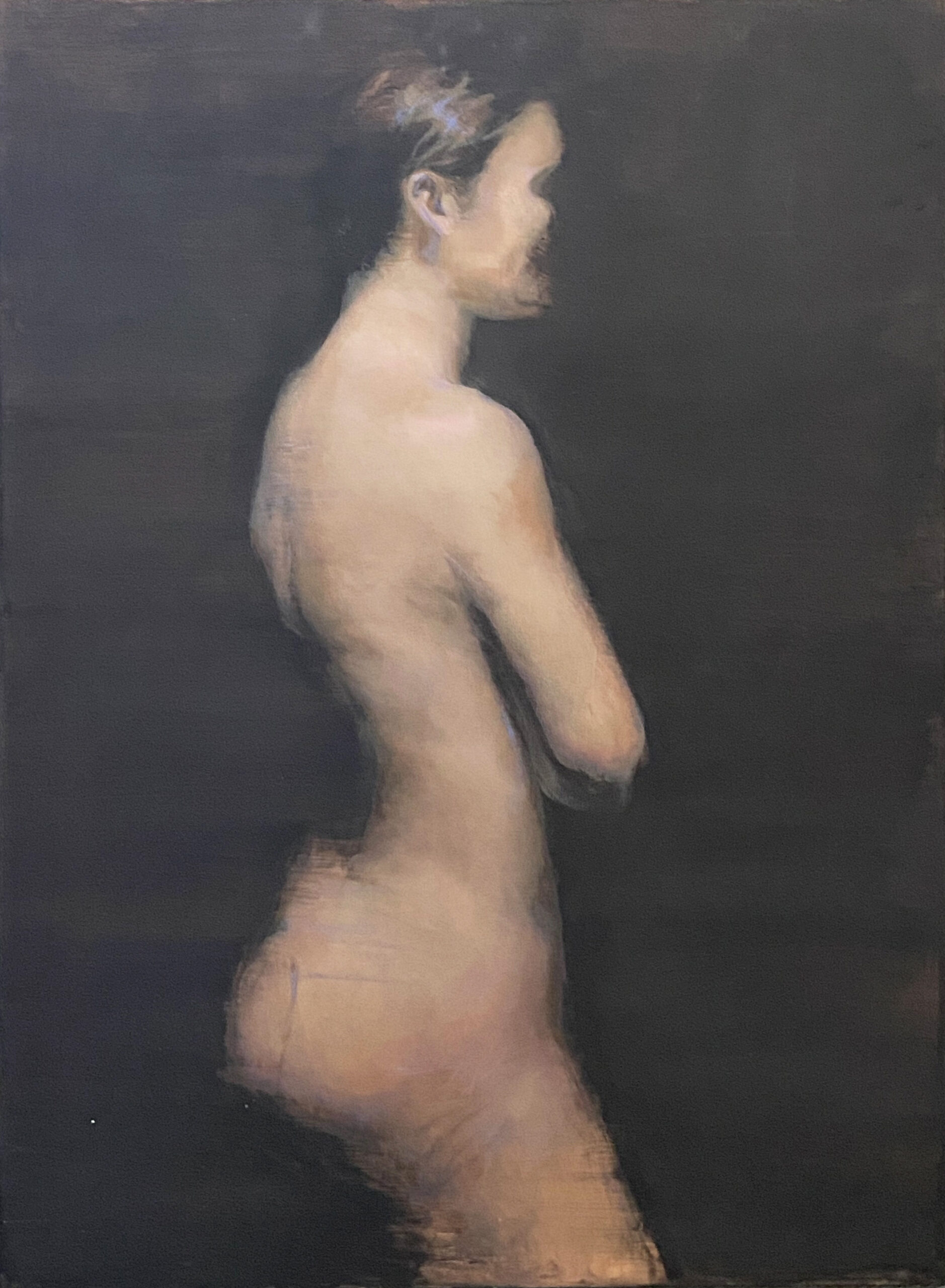 figurative art "Nude 1" by Juliette Aristides