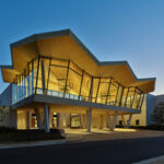 Art Museum Grand Opening: Have You Reserved Your Ticket? Arkansas Museum Fine Arts Courtyard entrance; image credit Tim Hursley