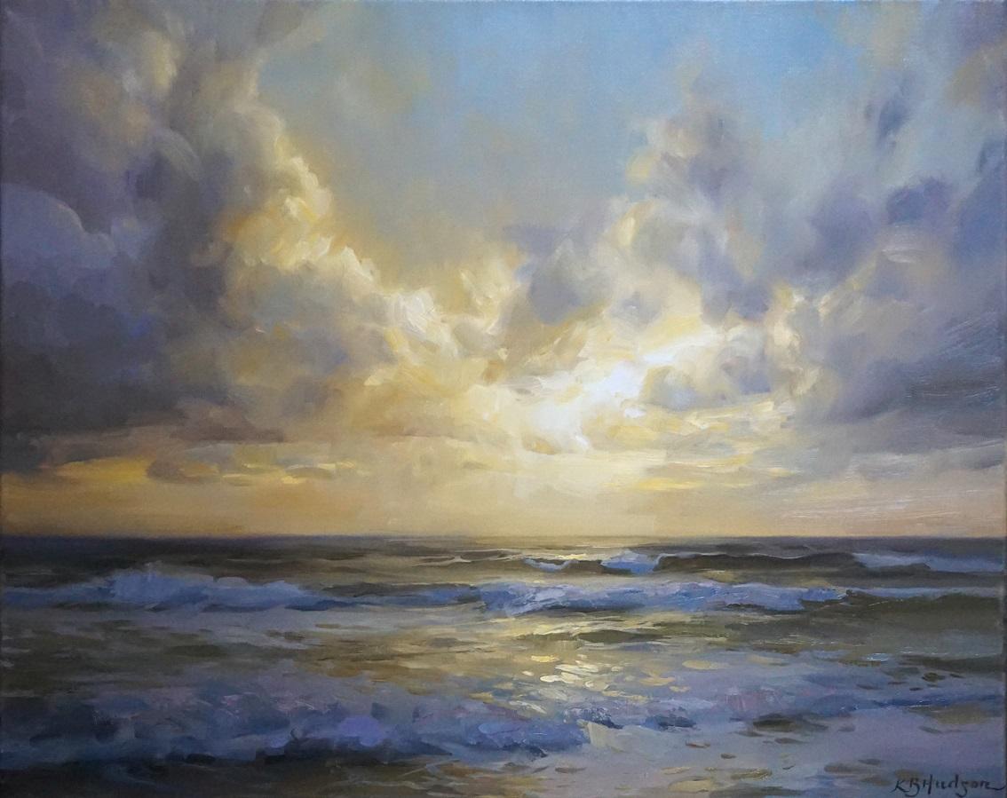 "Sunbreak," 24x30, oil, by Kathleen Hudson
