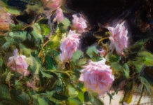 OPA Announces 32nd Exhibition Award Winners Gold Medal Award: Jared Brady OPA, "Sunlit Garden," 12" x 16"