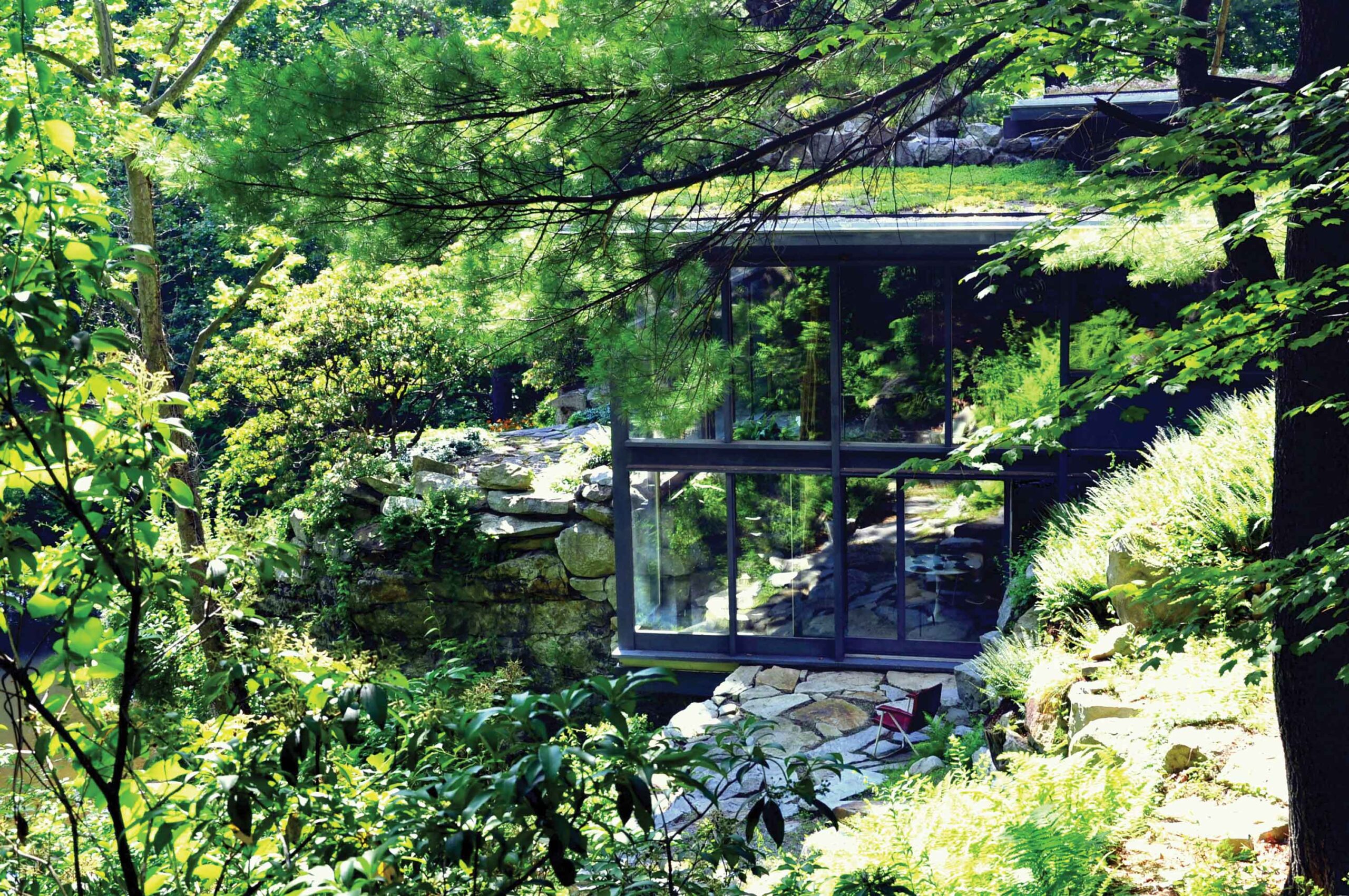 Dragon Rock, Russel Wright’s home overlooking the Quarry Pond at Manitoga; photo: Vivian Linares, courtesy Manitoga/Russel Wright Design Center, Garrison, New York 
