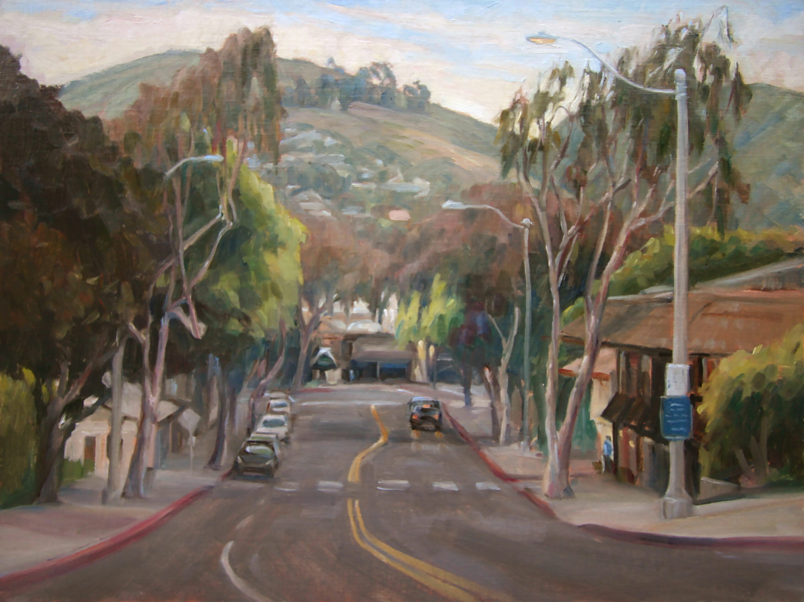"Glenneyre Street, Laguna," by Lisa Mozzini-McDill