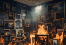 Paintings Destroyed in Fire? Paintings destroyed in fire