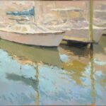 My First and Greatest Love PleinAir Salon art competition - Vlad Duchev (Baltimore, MD), "Together Again," oil, 18 x 24 in.