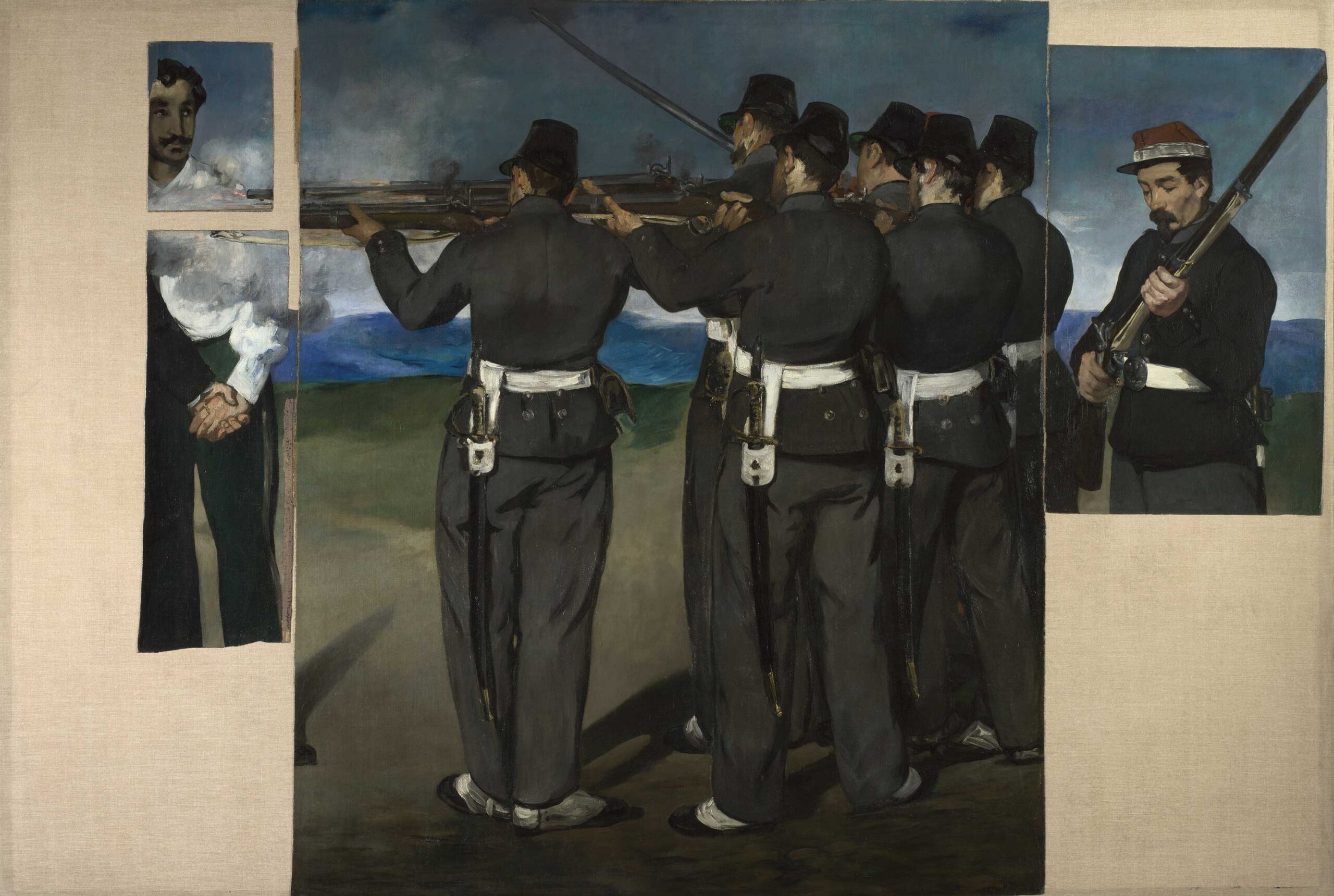 Manet - execution painting