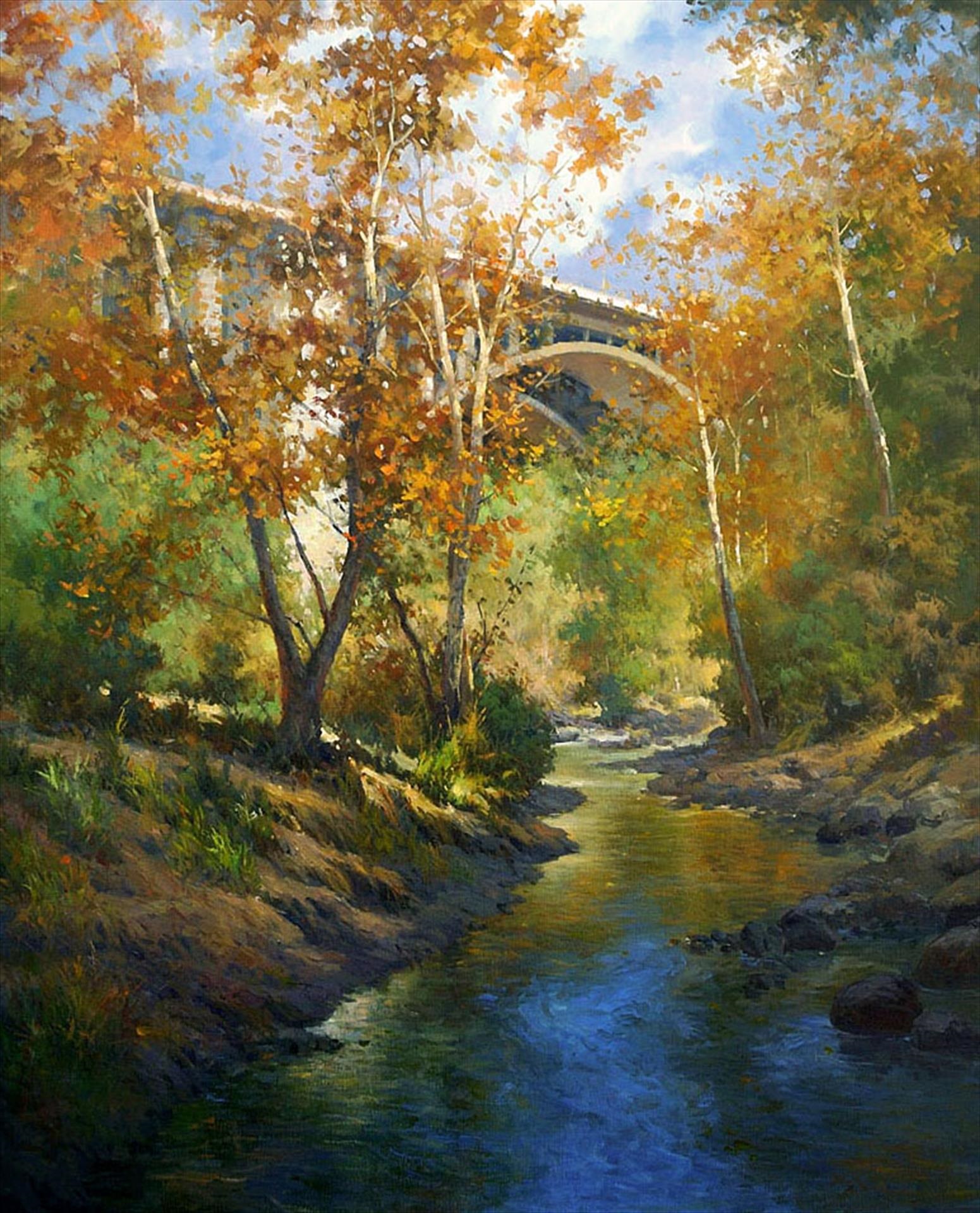 Junn Roca, “Golden Afternoon,” Oil on linen, 48 x 40 inches, Collection of the Artist