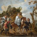 Secrets Revealed at “Faith, Beauty, and Devotion” Exhibition Pieter Paul Rubens - Jan Wildens attr., Siegen, 1577 - Anversa, 1640 / Anversa, 1586 – 1653, "Act of devotion by Rudolf I of Habsburg," oil on canvas, 192x292cm / 75.5x114.9 in., 330x220 cm