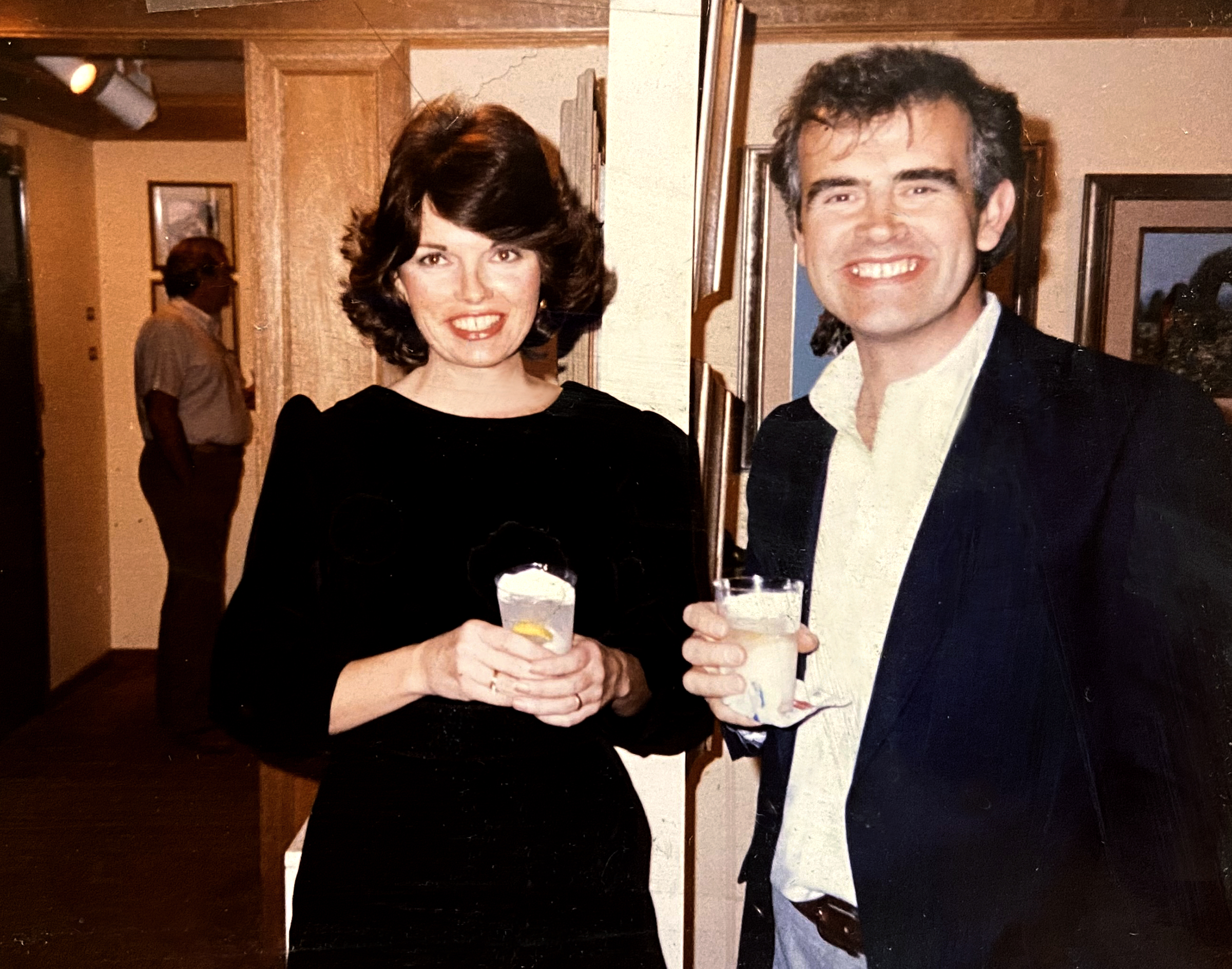 Diane and Ralph Waterhouse in 1985