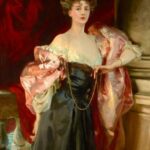 Fashioned by John Singer Sargent John Singer Sargent portrait painting of Lady Helen Vincent