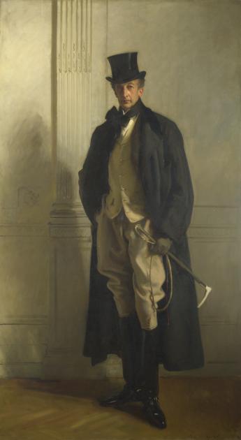John Singer Sargent, "Lord Ribblesdale," 1902Oil on canvas. The National Gallery, London, presented by Lord Ribblesdale in memory of Lady Ribblesdale and his sons, Captain the Hon. Thomas Lister and Lieutenant the Hon. Charles Lister. 1916.