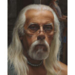 High-Def Realism Realism art - Detail of "Four Muses" by Duffy Sheridan
