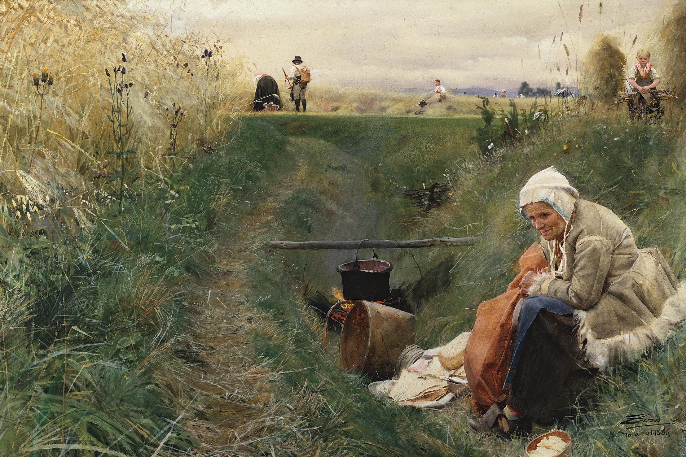 Anders Zorn palette - Our Daily Bread