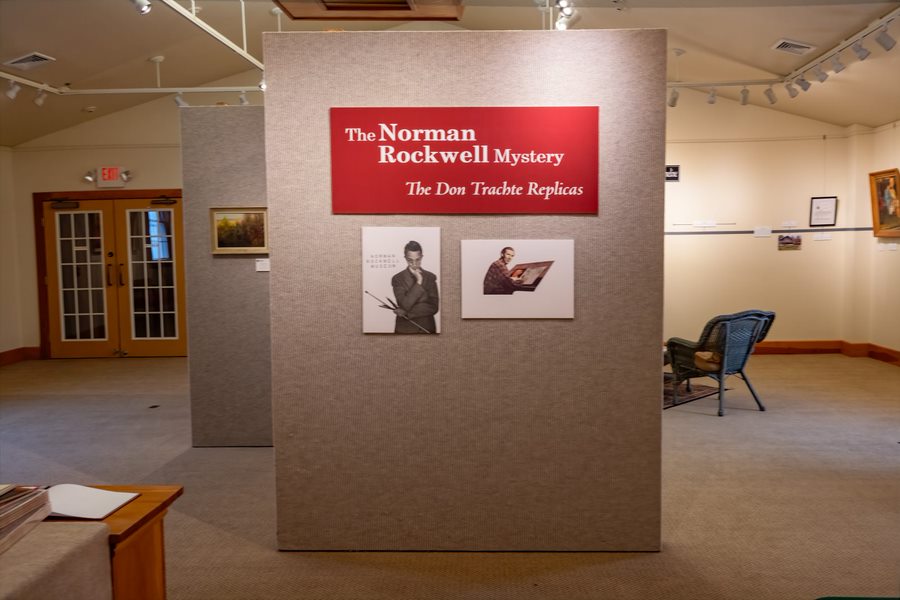 Norman Rockwell replicas exhibition
