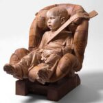 Artist to Watch: Efraïm Rodríguez Efraïm Rodríguez, "At Car," 2015, beech wood and melis pine wood, life-size (24 1/2 x 20 1/2 x 30 3/4 in.), available through the artist