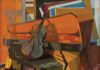 Marguerite Louppe: On Her Own Marguerite Louppe, "Le violon rouge (The Red Violin)," oil on canvas, 31 1/2 x 38 3/4 in
