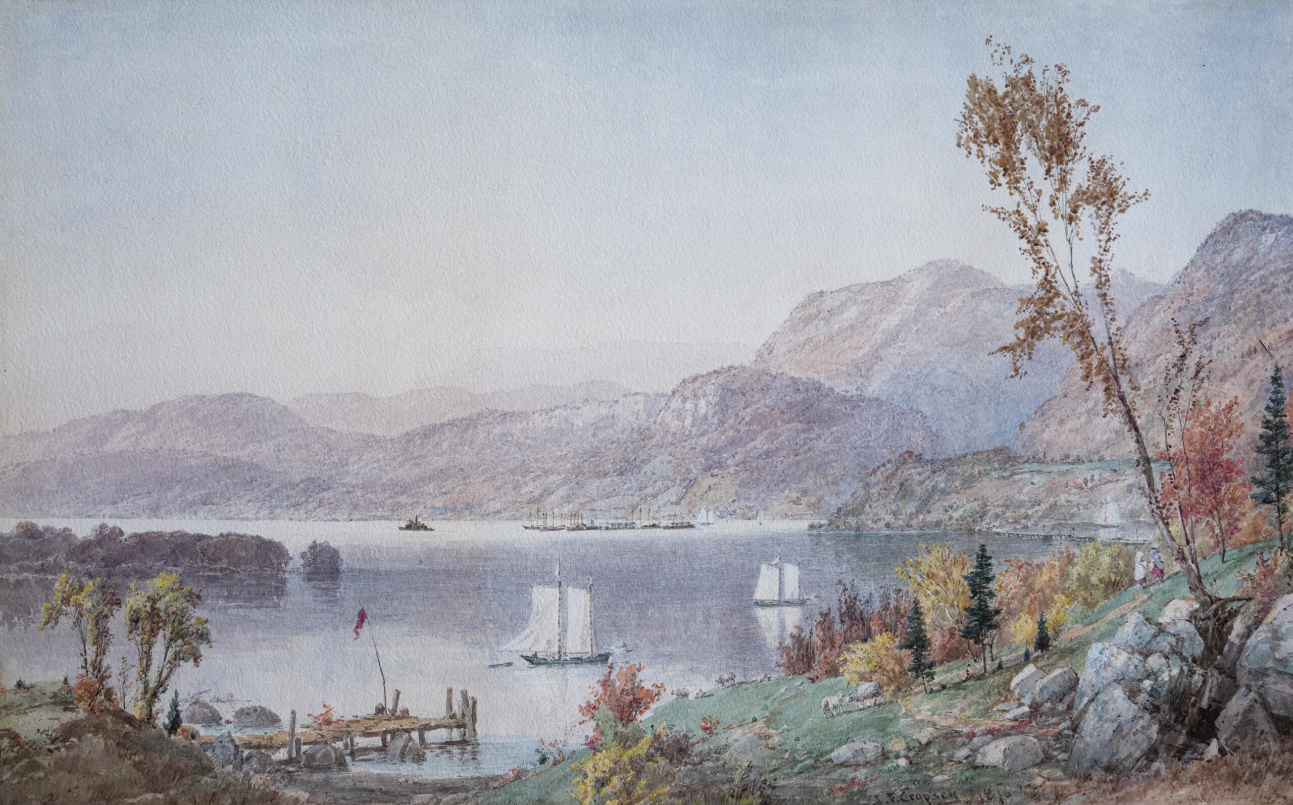 watercolor landscape 