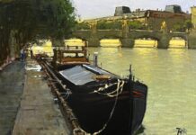 Parallel Parking in Paris: A PleinAir Salon Winner PleinAir Salon - Brian Blood (Pebble Beach, CA), “Parallel Parking in Paris,” Oil, 12x16 in.