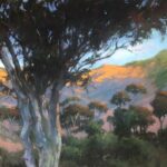 PleinAir Salon Winner Spotlight: “Canyon Dusk” PleinAir Salon - Terri Ford (California), “Canyon Dusk,” Pastel, 28x24 in.