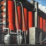 American Realism: Visions of America, 1900-1950 American art - limestone riggs painting