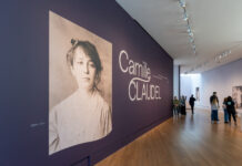 Major Retrospective of French Sculptor Camille Claudel Visitors at the Camille Claudel exhibition at the Getty Center. Image courtesy of the J. Paul Getty Trust