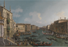 Join Us for a Rare Fine Art Trip to Venice Regatta on the Grand Canal Giovanni Antonio Canal (1697-1768), known as Canaletto