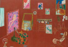 Matisse, The Red Studio Henri Matisse, "The Red Studio," 1911