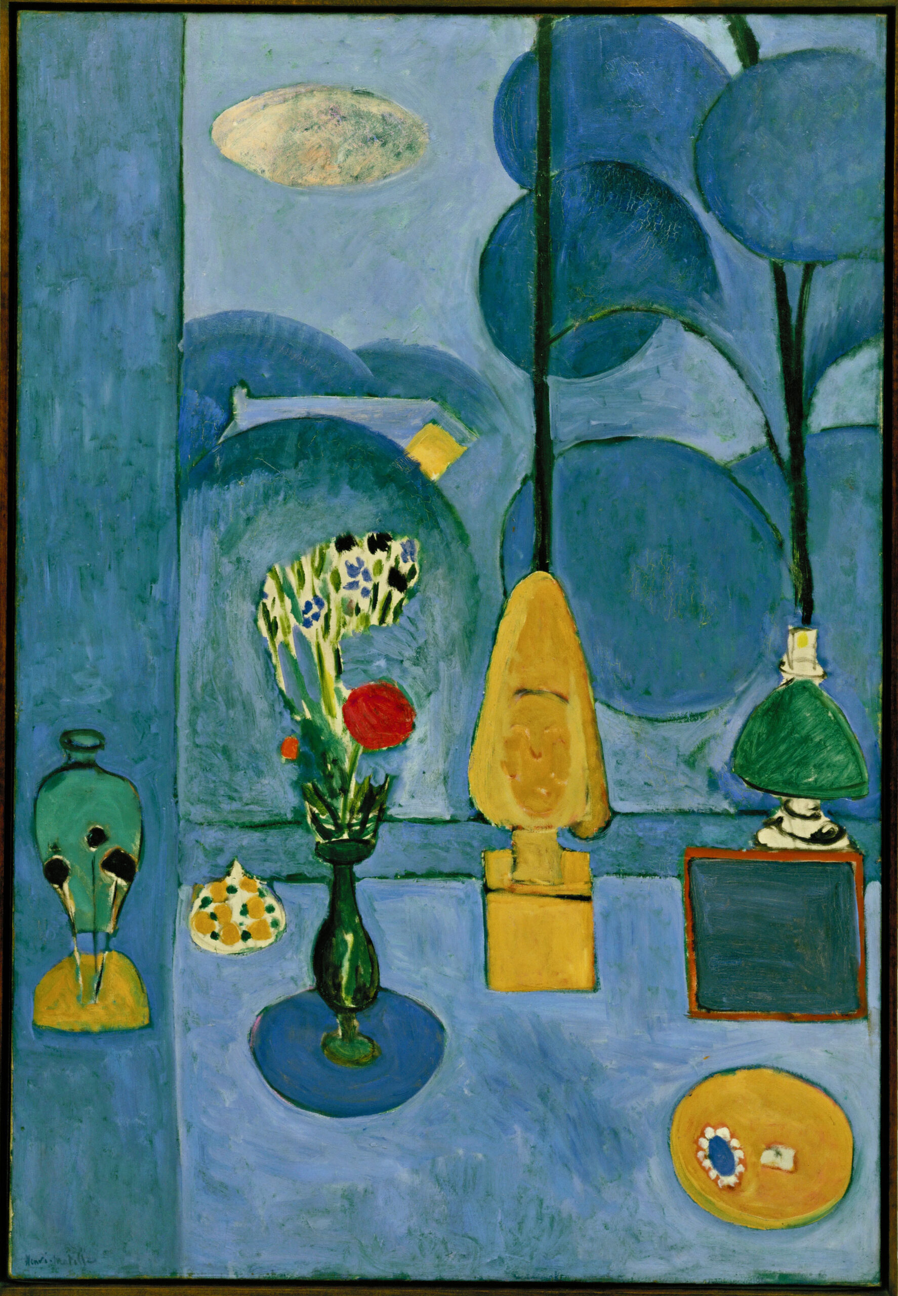 Henri Matisse, "The Blue Window," 1913