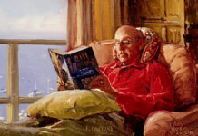 Rest in Peace, Art Advocate Roy Chief Rose Painting of Roy Chief Rose, by Joe Paquet