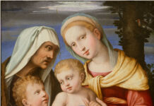 AI As Our Ally "The Flaget Madonna," 16th century, oil on canvas, 30 1/4 x 26 in.
