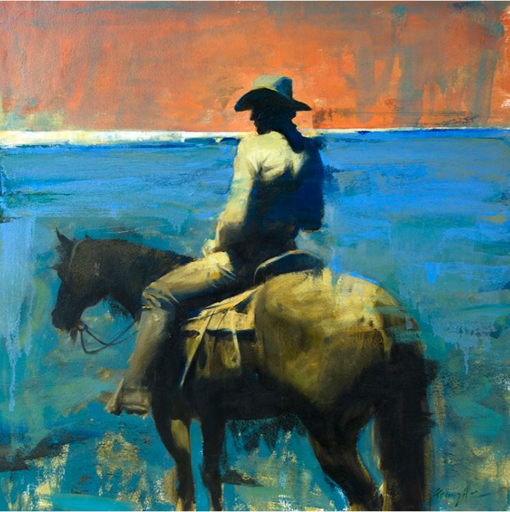 Quang Ho, "Blue Rider"