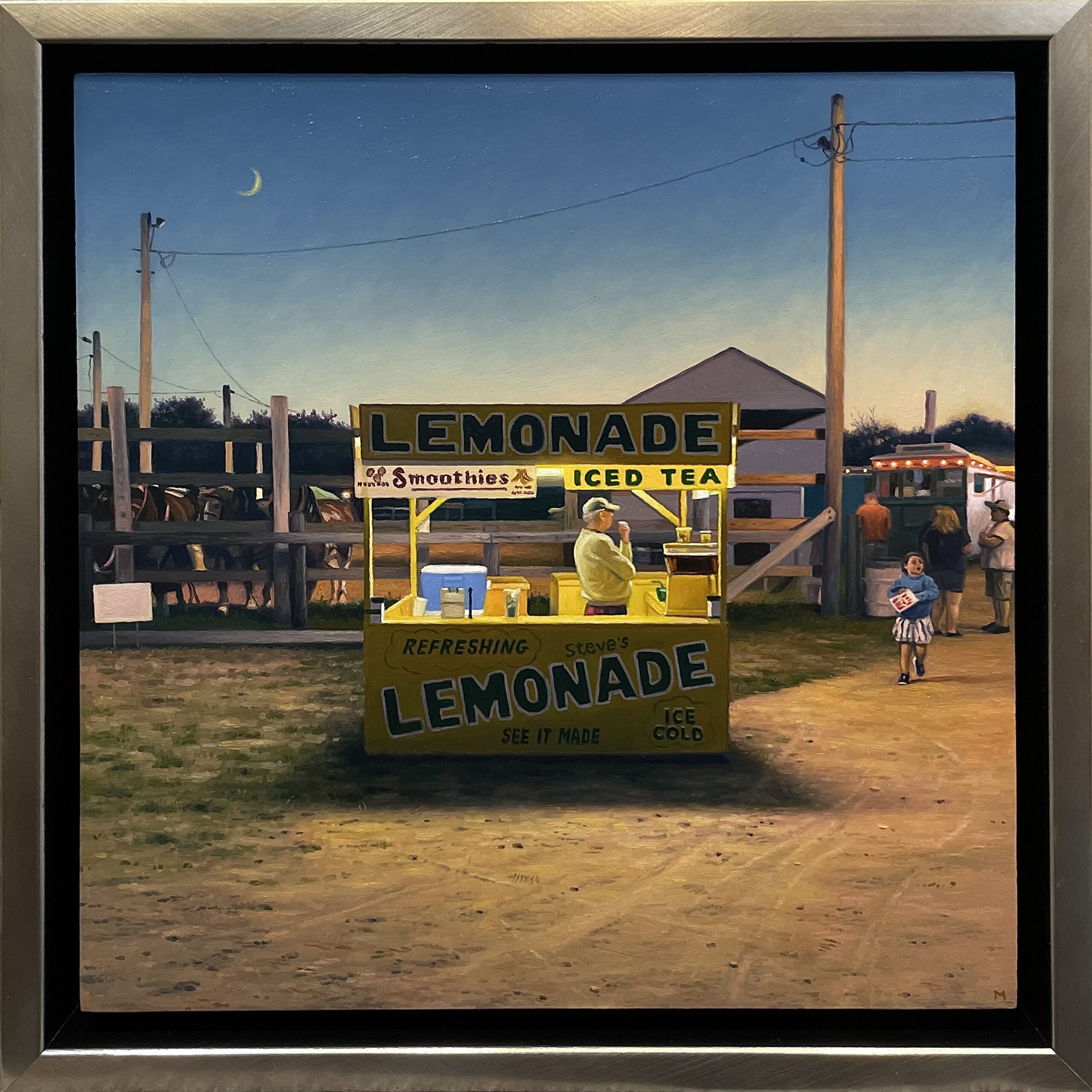 Matthew Cornell, "Steve's Lemonade," 8 x 8 in.