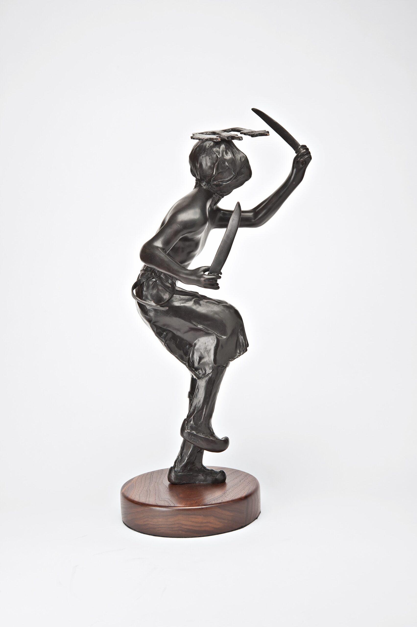 Michael Naranjo, “Devil Dancer,” 1975, Ed. of 12, bronze, 23 x 14 x 10 in.