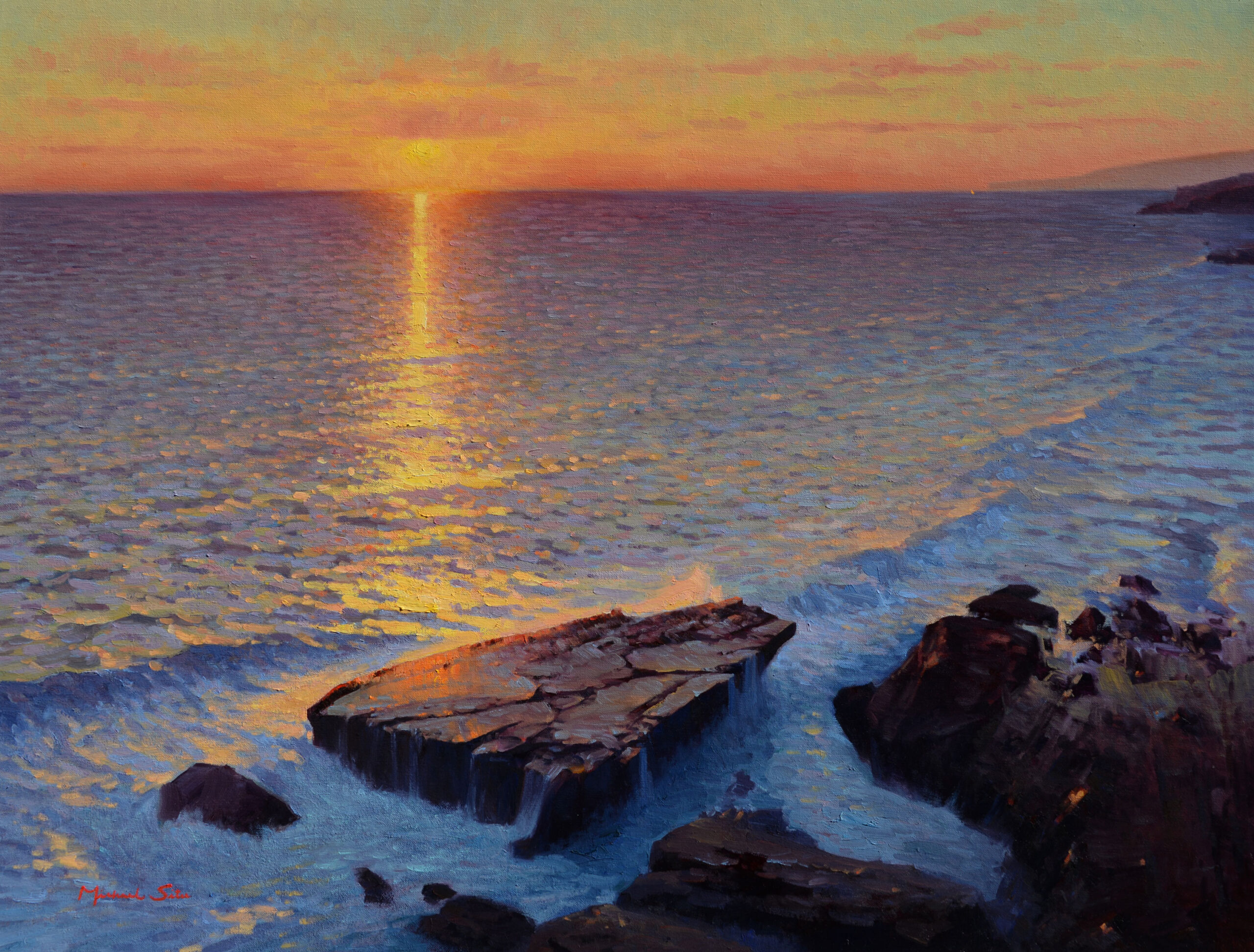 Michael SituVictoria Beach Sunset
Oil on linen, 30 x 40 inches