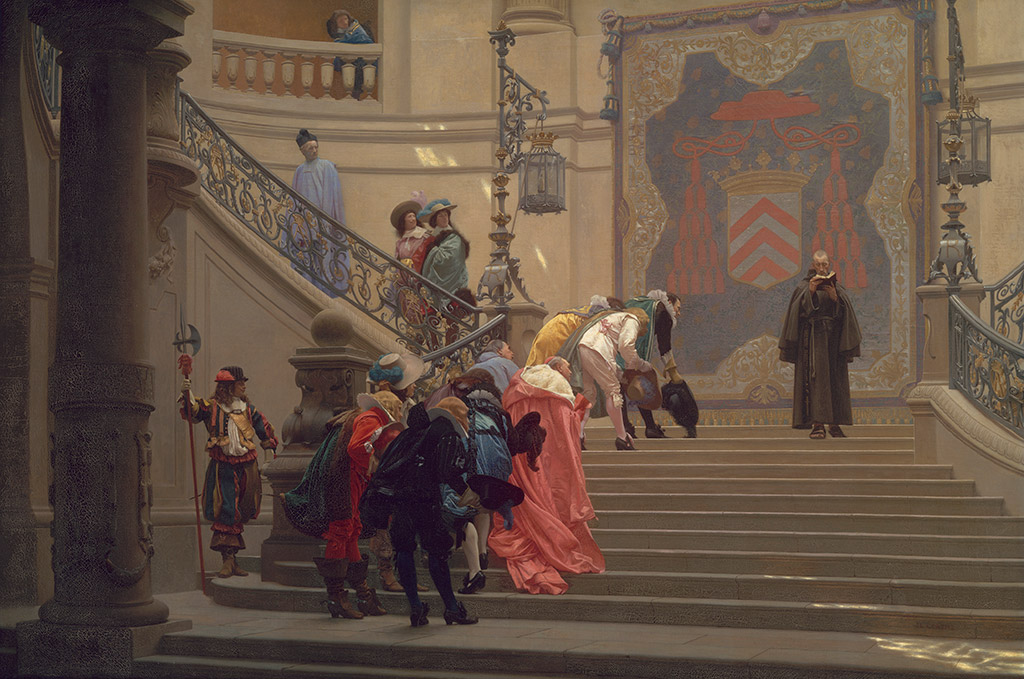 Jean-Léon Gérôme, L’Eminence Grise, 1873, oil on canvas, Museum of Fine Arts, Boston. Bequest of Susan Cornelia Warren. Photograph © 2023 Museum of Fine Arts, Boston