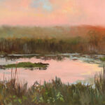 Artist to Watch: Denise Antaya Denise Antaya, "Shimmering Light, 2023, oil on panel, 6 x 12 in., available through the artist