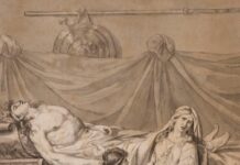 The Horvitz Collection: Revolution, Reform, and Restoration "Andromache Mourning the Death of Hector," about 1783, Jacques-Louis David; The Horvitz Collection, Wilmington