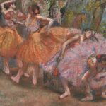 65 Rarely Seen Masterworks: Degas, Toulouse-Lautrec, and More Edgar Degas (1834–1917), "Dancers with Fans," c. 1898, pastel on paper, 24 1/2 x 27 1/2 in., Wadsworth Atheneum Museum of Art, 1945.209