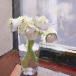 Lisa Breslow: From This Place Lisa Breslow, "Bloom," 2024, oil and on panel, 12 x 12 inches