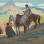 2025 Scottsdale Art Auction: Largest Yet OSCAR BERNINGHAUS (1874–1952), The Edge of the Foothills, c. 1910s, oil on canvas, 24 1/4 x 30 1/4 in., estimate $175,000–$275,000