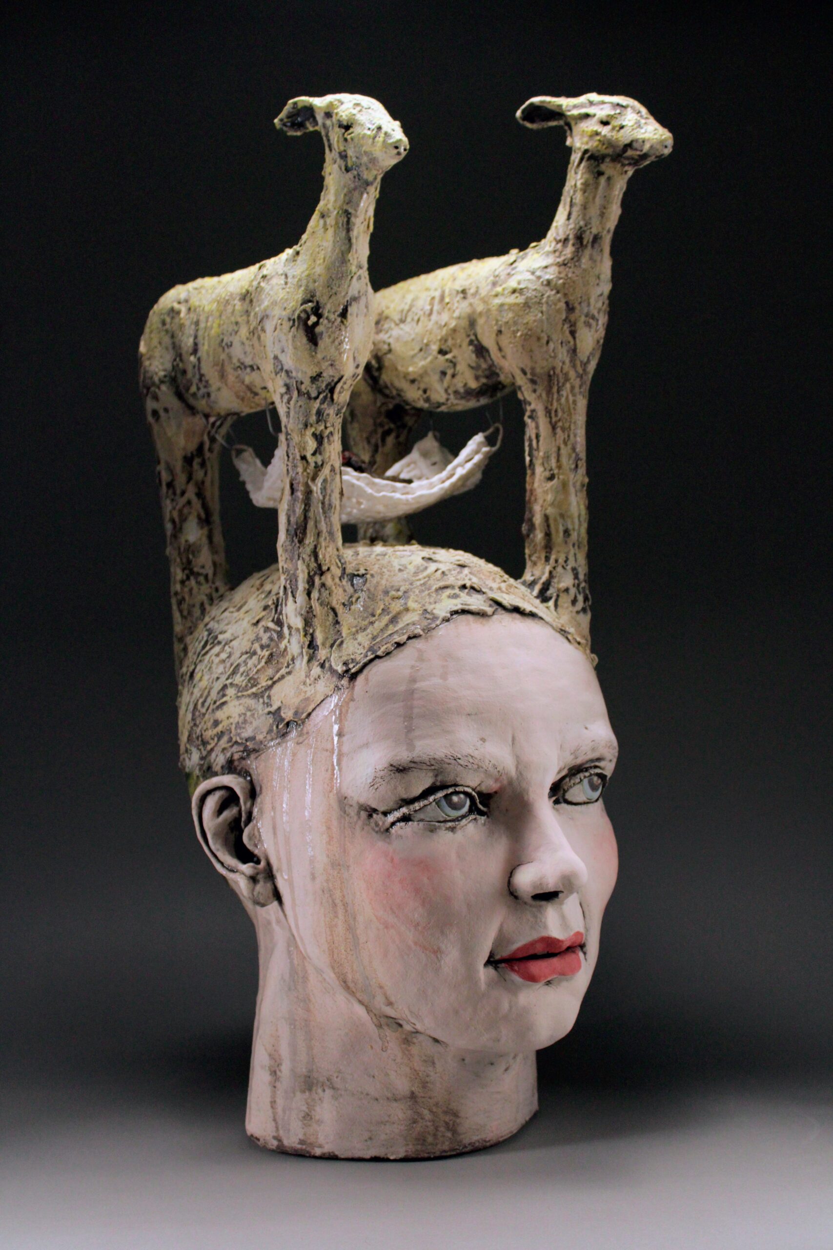 "Sentries," Hand Thrown Ceramic by Asia Mathis – Asia Mathis: Magnolia exhibit