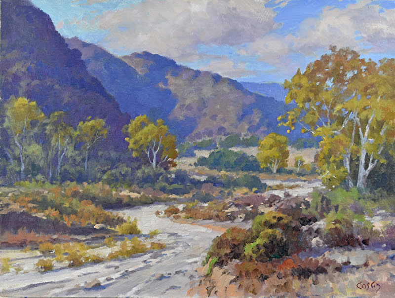 John Cosby, "California Creek," 18 x 24 in.