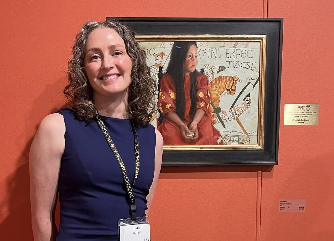 Colorado Governor's Art Show - Best in Show: “Heiress" (oil) by Crystal DeSpain