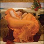 60 Masterworks from Puerto Rico on Tour Frederic Leighton (1830–1896), "Flaming June," 1895, oil on canvas, 46 7/8 x 46 7/8 in., Museo de Arte de Ponce