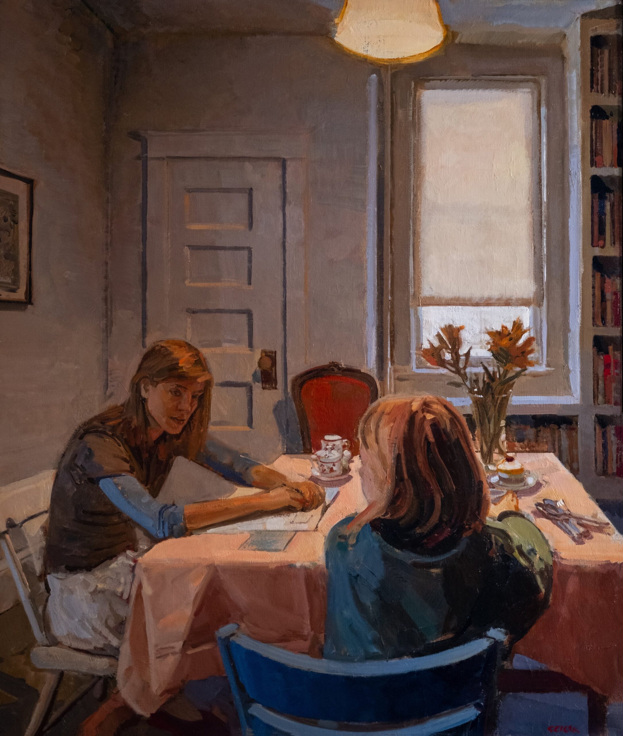 Philip Geiger, Tilman Afternoon, Oil on Linen, 42” x 54,” Private Collection