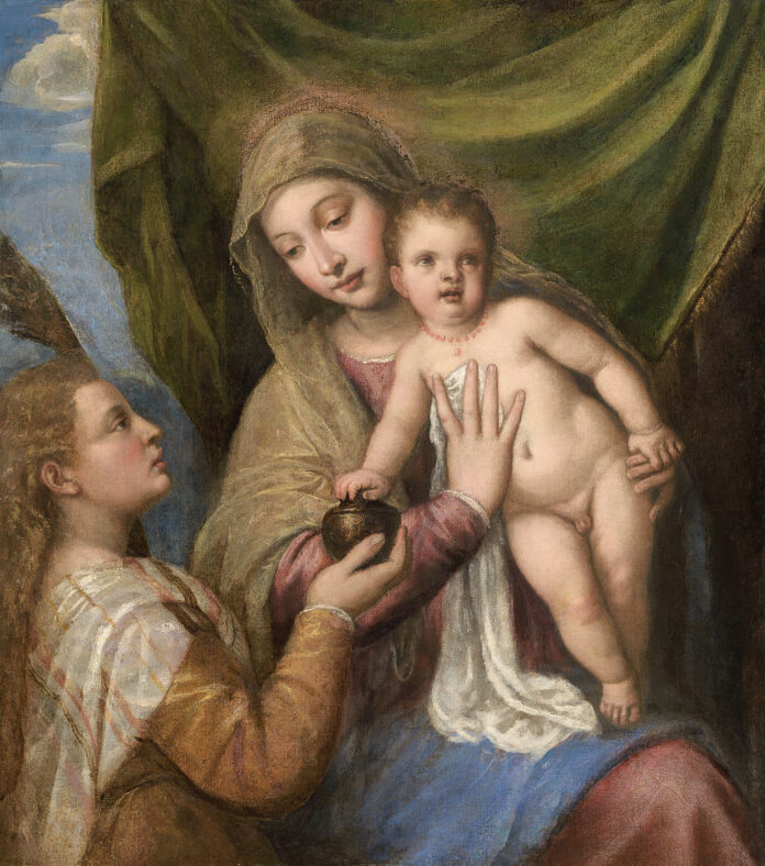 Classic Art London - Tiziano Vecellio, called Titian (Pieve di Cadore 1488/90 – Venice 1576), and Girolamo Dente