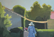 Anne Ward: Painted Seasons Anne Ward (b. 1967), "Into the Light," 2022, oil on canvas, 30 x 24 in., available through the artist