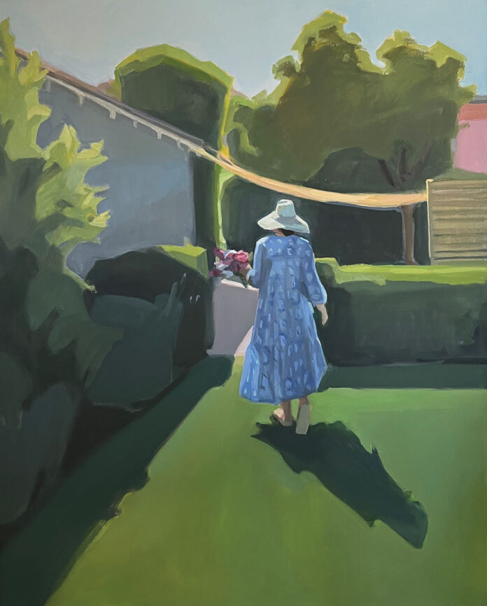 Anne Ward (b. 1967), "Into the Light," 2022, oil on canvas, 30 x 24 in., available through the artist Anne Ward (b. 1967), "Into the Light," 2022, oil on canvas, 30 x 24 in., available through the artist