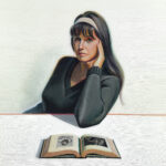 Wayne Thiebaud: Art Comes from Art Wayne Thiebaud, "Betty Jean Thiebaud and Book," 1965-1969, Oil on canvas, 36 x 30 in., Crocker Art Museum, gift of Mr. and Mrs. Wayne Thiebaud, 1969.21 EX1143.1
