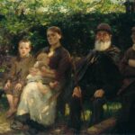 Portraits of Dublin Raclin Murphy Museum of Art - Walter Osborne (1859–1903), "In a Dublin Park, Light and Shade," c. 1895, oil on canvas, 27 7/8 x 35 3/4 in., National Gallery of Ireland, Dublin
